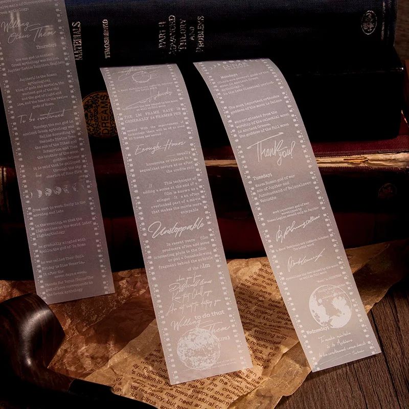 15 листов бронзового материала бумаги серии рукописей Шерлока Холмса Литературный планировщик базовой станции наклейка.