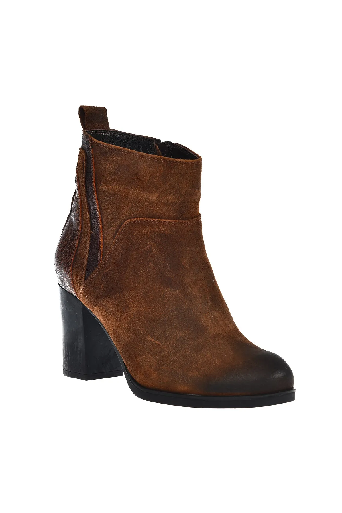 

DR.FLEXER 179103 GENUINE LEATHER WOMENS COMFORT BOOTS COFFEE