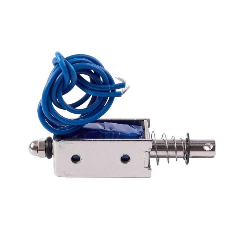 Solenoid electric solenoid type push / pull 10 mm DC 12 V 2.1 kg force | Обустройство дома