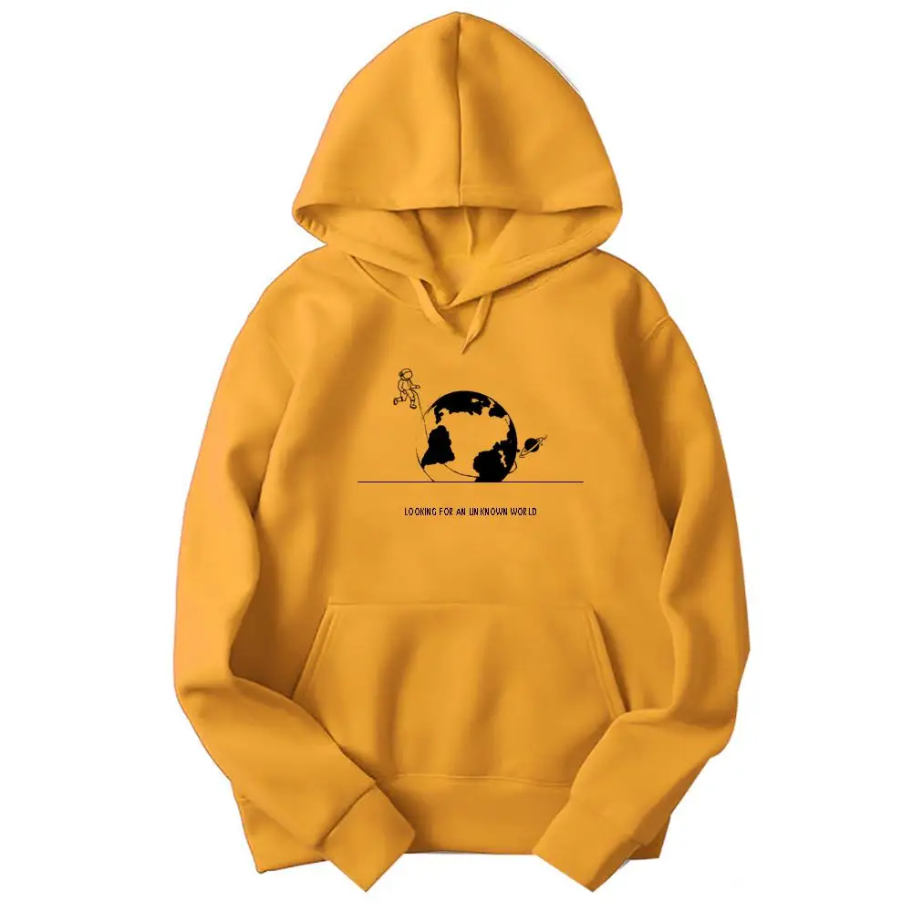 Толстовка большого размера Harajuku осенняя с длинным рукавом Модный пуловер