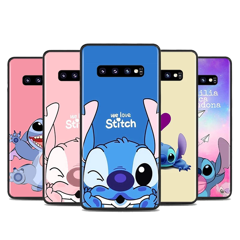 

Lilo Stitch For Samsung Galaxy S21 S20 FE S10e S10 S9 S8 S7 S6 Lite Plus Edge Ultra 5G Silicone Soft Phone Case