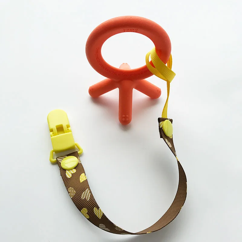 Детская пустышка на цепочке с прищепкой застёжка-зажим смешные Пустышки для