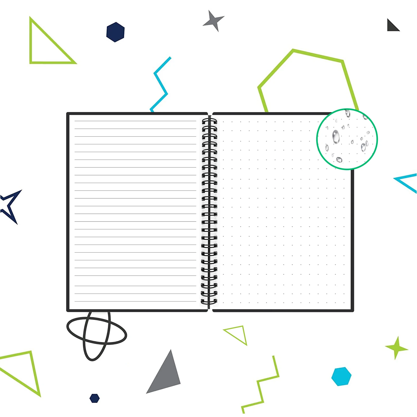 

Стираемый блокнот NeWYeS reusable notebook