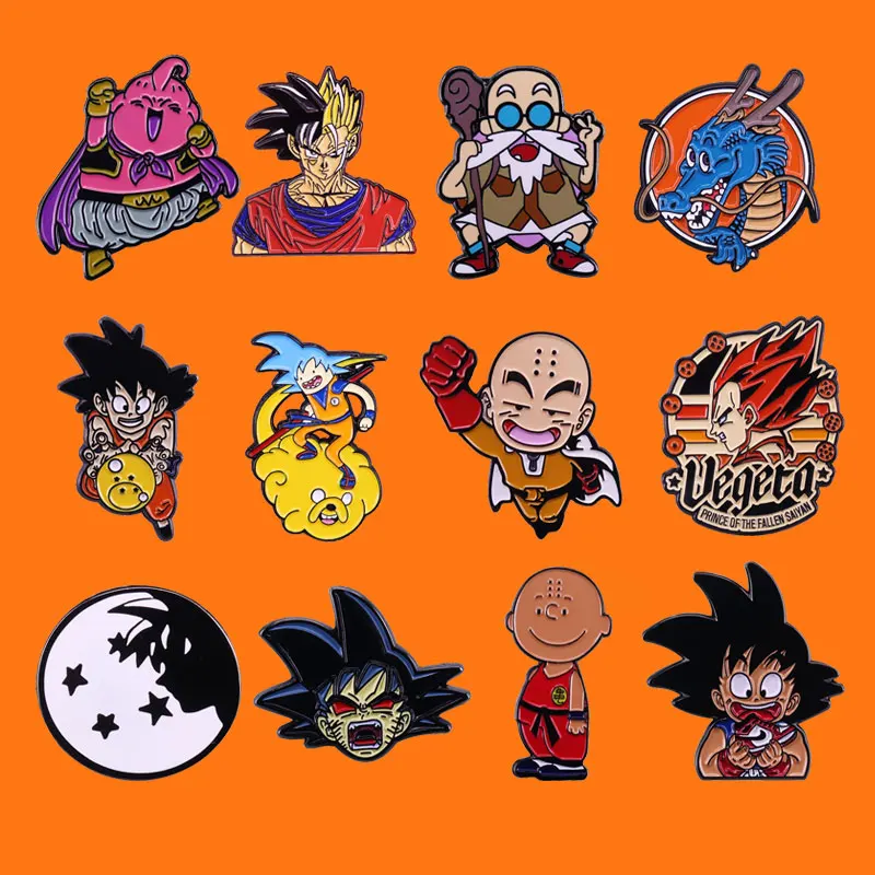 Творческий аниме эмаль на булавке для сбора милые металлическая брошка