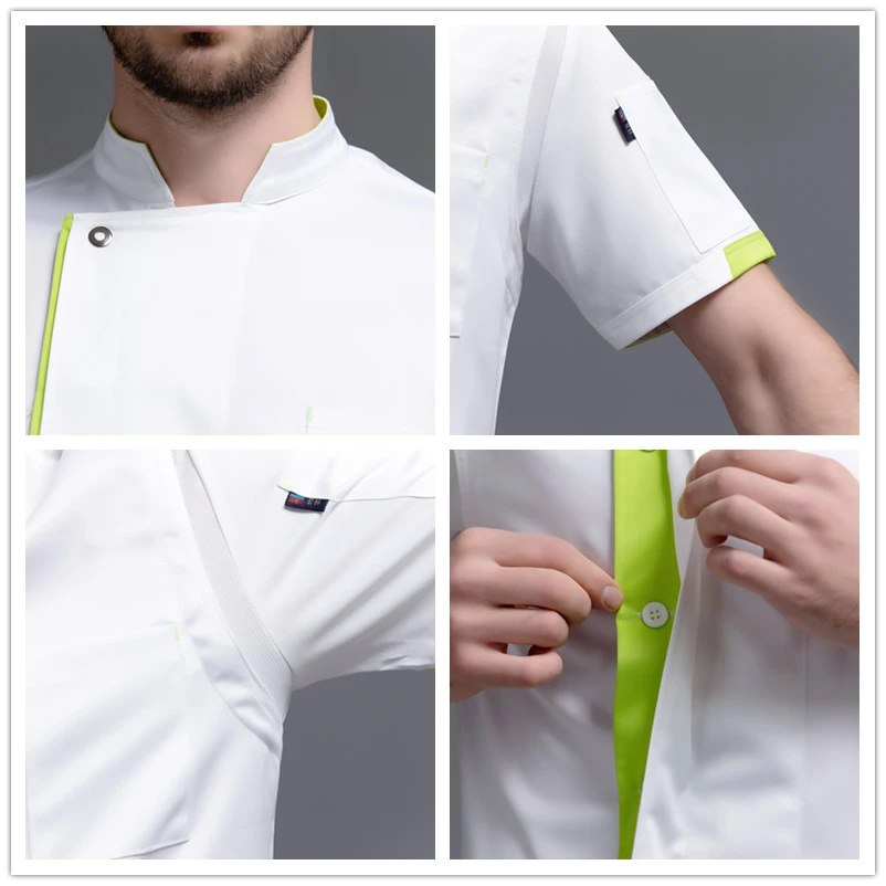 Куртка для шеф повара униформа ресторана и кухни шляпа кейтеринга готовки фартук