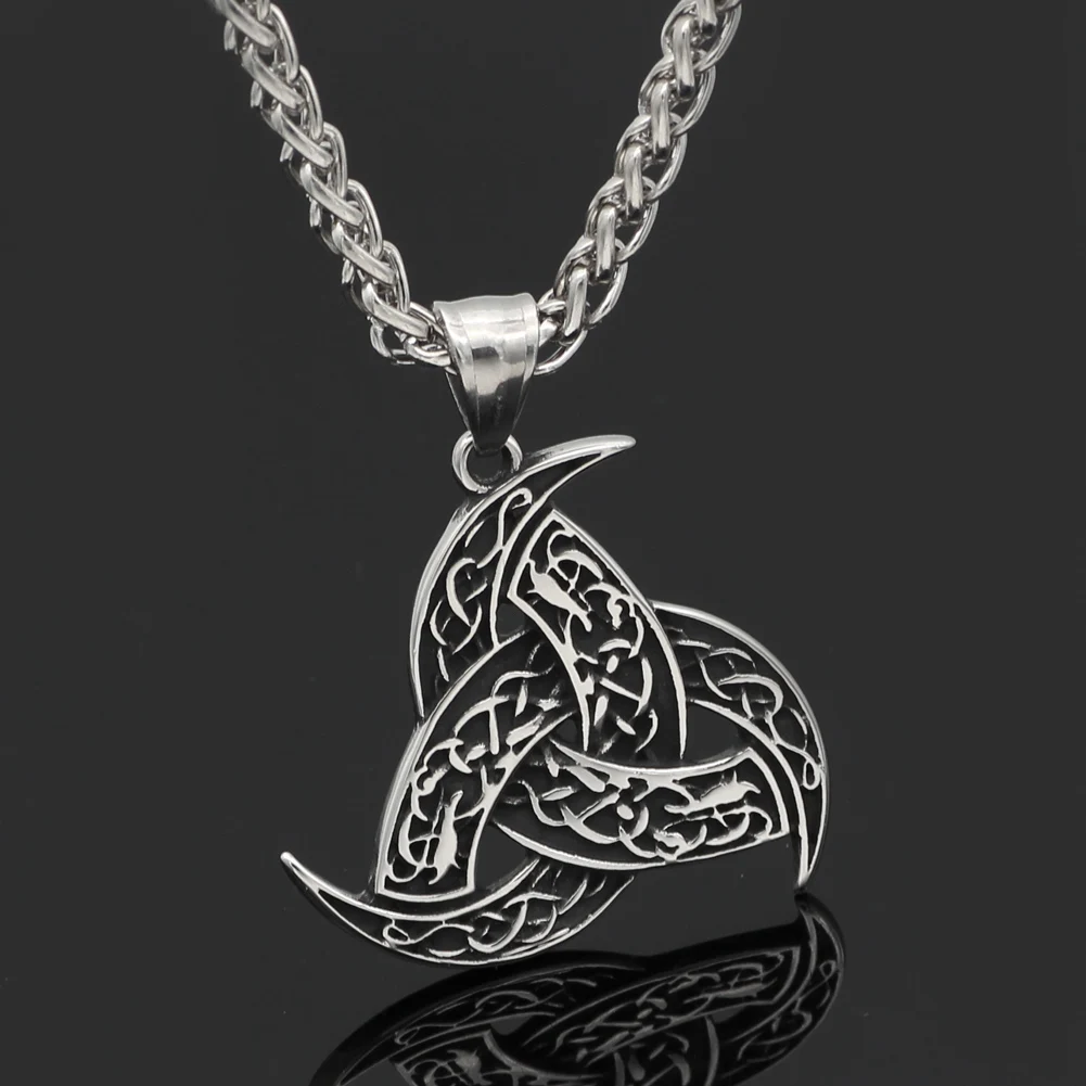 Фото Мужское ожерелье с подвеской из нержавеющей стали|Ожерелья подвеской| |