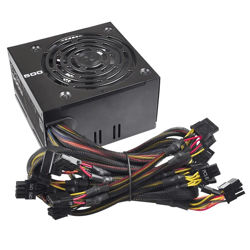 EVGA 500W2 80 + белый Сертифицированный блок питания непрерывной мощности 120 мм Ультра