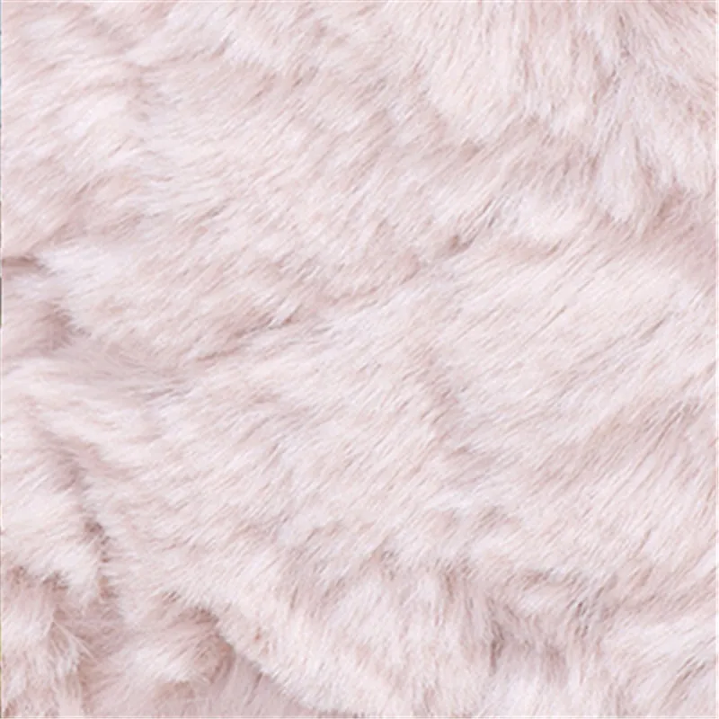 

2021 Winter Faux Furf Bucket Hats For Women Thick Warm Outdoor Windproof Fashion Fisherman Caps Female Imitation Rabbit Fur Cap