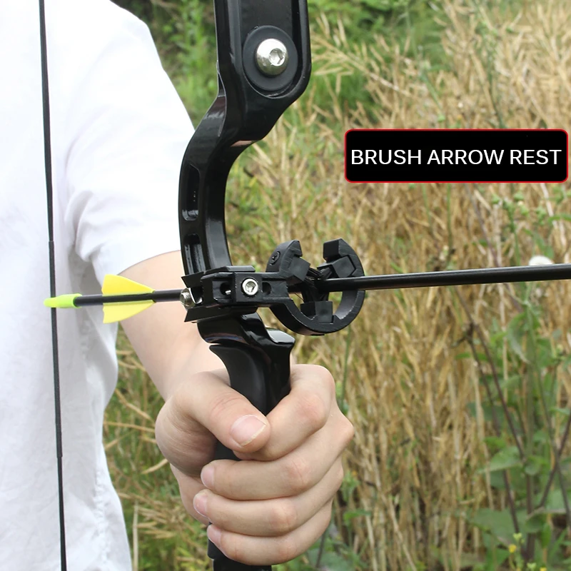 

Replacement Brushes With Screw For Hostage Arrow Rest Archery Bow Accessories Lightweight Professionals Brush Arrow Shelf
