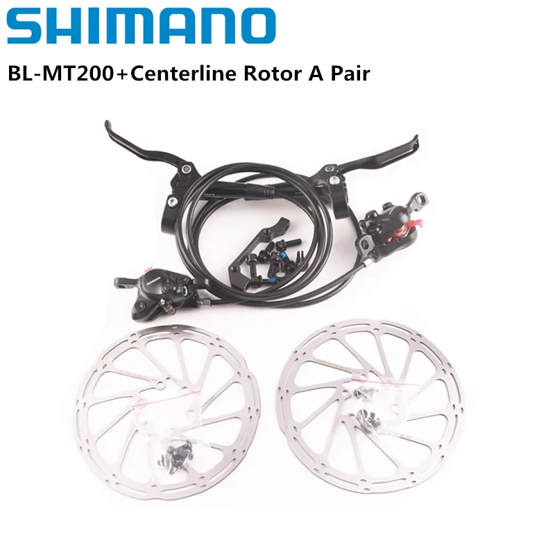 Гидравлический дисковый тормоз Shimano MT200 | AliExpress