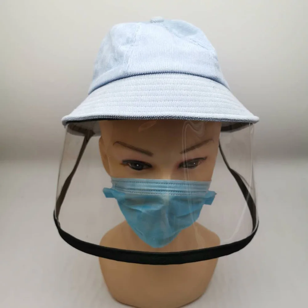

Fashion Children Bucket Hat Anti-spitting Sun Protection Cap Girls Boys Solid Color Removable Kids Fisherman Hat Summer Outdoor