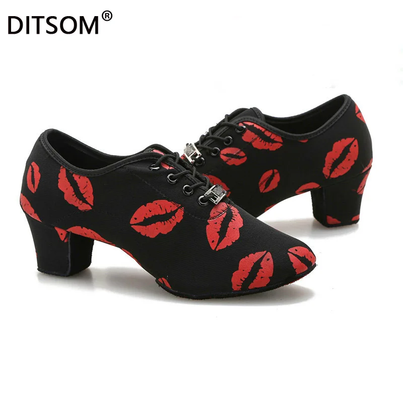 

Женские кроссовки для латиноамериканских танцев, детские кроссовки для Бальных Танго, фокстрот, быстросъемные кроссовки BD для мужчин и жен...