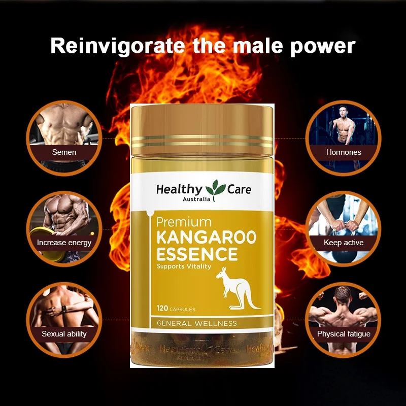 Капсулы эссенции кенгуру для здорового образа жизни протеиновые минералы