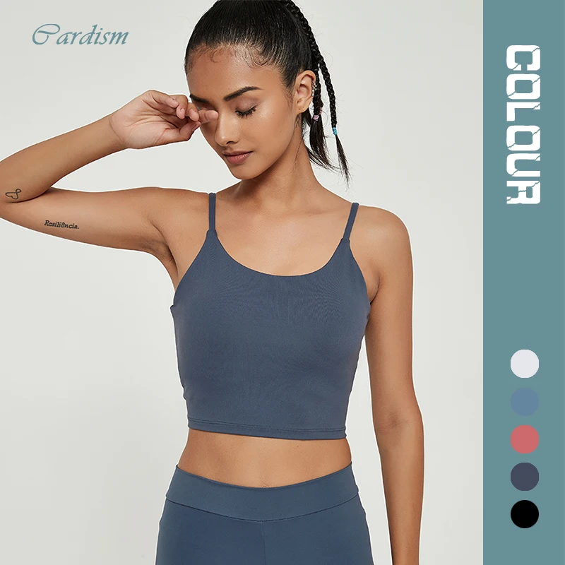 

Cardism женские Спортивный жилет Топ бесшовный бюстгальтер для фитнеса 2020 пуш-ап спортивный Топ Модный сексуальный бюстгальтер для женщин без ...