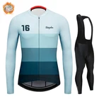 2021 Ralvpha Зимняя Теплая Флисовая веломайка, профессиональная Мужская одежда для велоспорта, горный велосипед, велосипедная форма, одежда для велоспорта