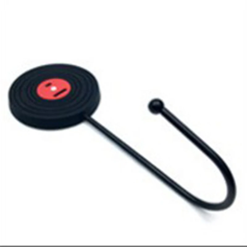 

Creative Retro Tape Vinyl Record Disk Shape Hooks Bedroom Wall Resin Hooks Racks Super Strong adhesive Hangers Bathroom 1PC