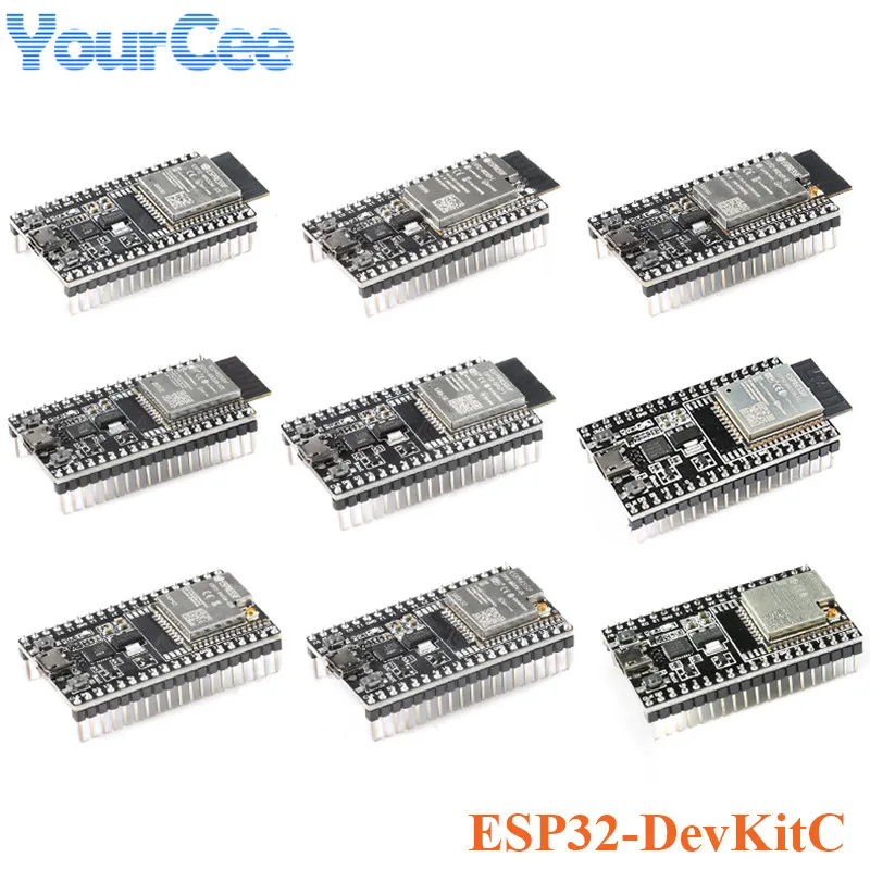 

Модуль макетной платы ESP32-DevKitC, ESP32 DevKitC S1 32U 32D VIE VE 32UE 32E, беспроводной модуль Wi-Fi, Интернет вещей