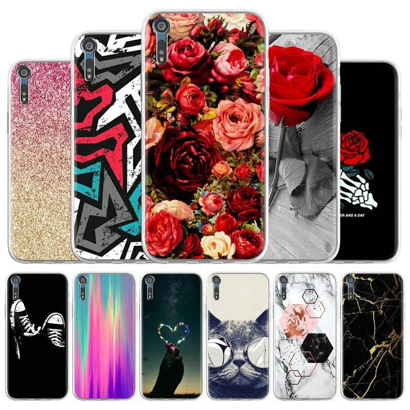 

TPU Case For Sony Xperia 10 XZ Cases Silicon Matte Funda On Sony Xperia 10 II 5 XZ2 Z3 Z5 Z1 Mini Fashion Painted Soft Coque