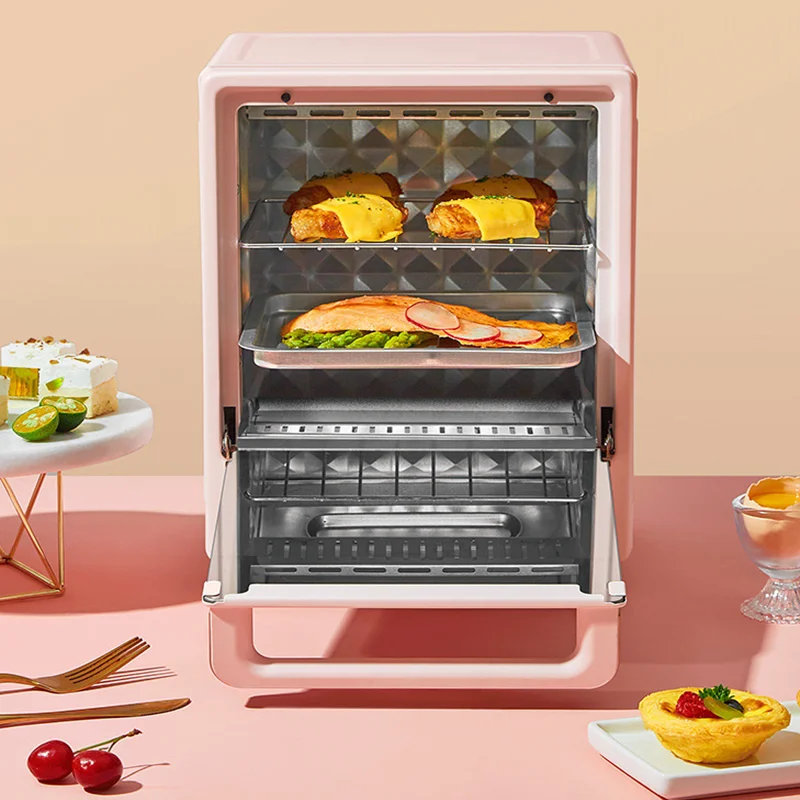 Многофункциональная электрическая печь для пиццы выпечки тортов домашняя Милая