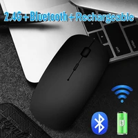 wireless bluetooth mouse computer gaming mouse rechargeable mouse silent echargeable ergonomic mouse for pclaptoptablet