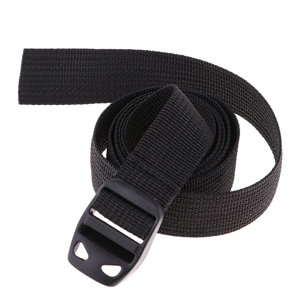 

4 Set 1 Inch Nylon Webbing Straps with Adjuster Buckle for DIY Making Luggage
