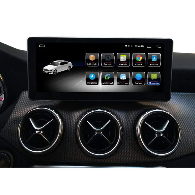 4+ 64G Android мультимедийный сенсорный экран для Mercedes Benz GLA CLA A класс W176 автомобиль Comand дисплей обновление с gps навигацией