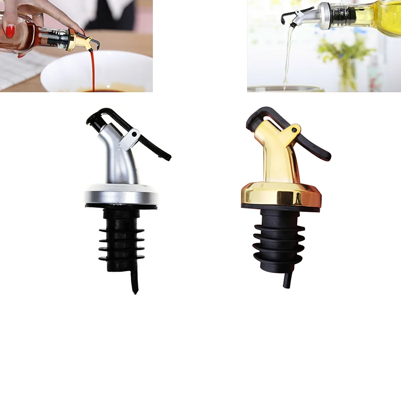

Cooking Oil Bottle Stopper Olive Oil Sprayer Seasoning Sauce Bottle Leak Proof Glass Storage Bottles Wine Pourers Kitchen Tools