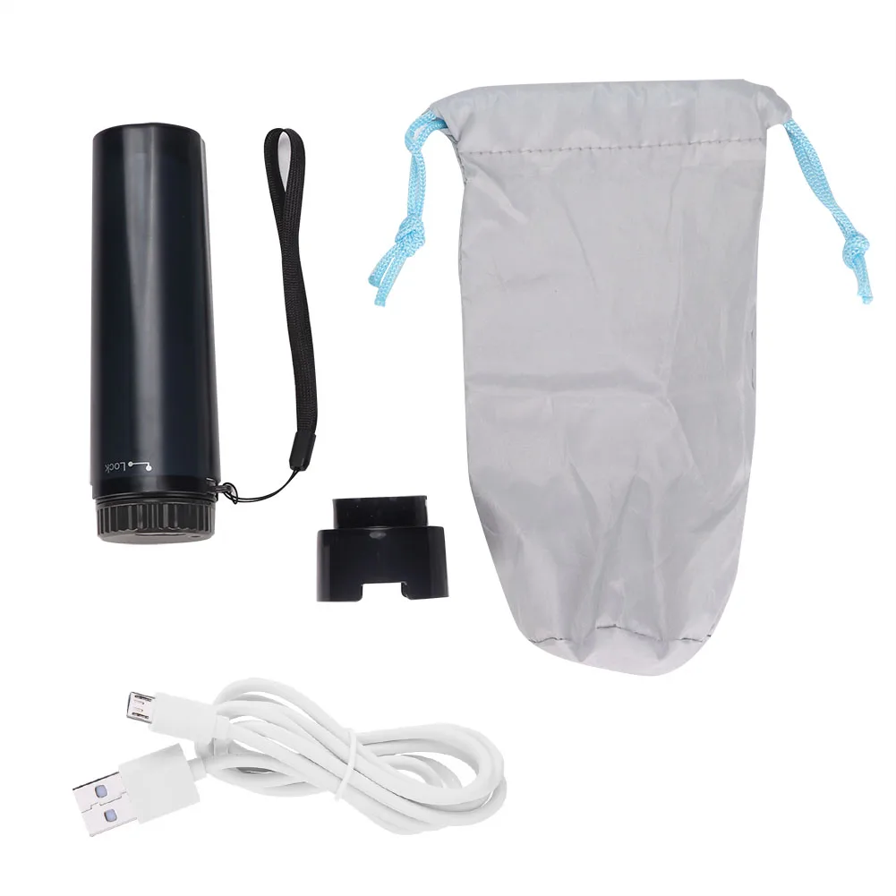 

Portable Silicone Bidet Handheld Travel Electric Woman Bidet Sprayer (Black)
