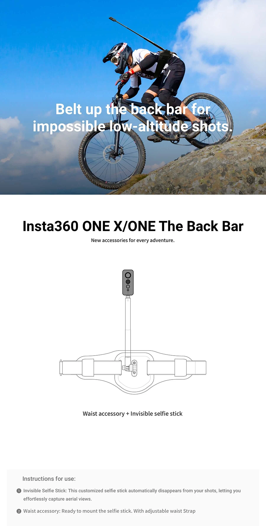 Insta360 One X погружения чехол, инвесторов, чехол, крышка для объектива, для верховой езды, с поясом, в форме пули, мотоцикл Комплект, на все случаи жизни, штатив, карбоновое волокно Плетеная кожа