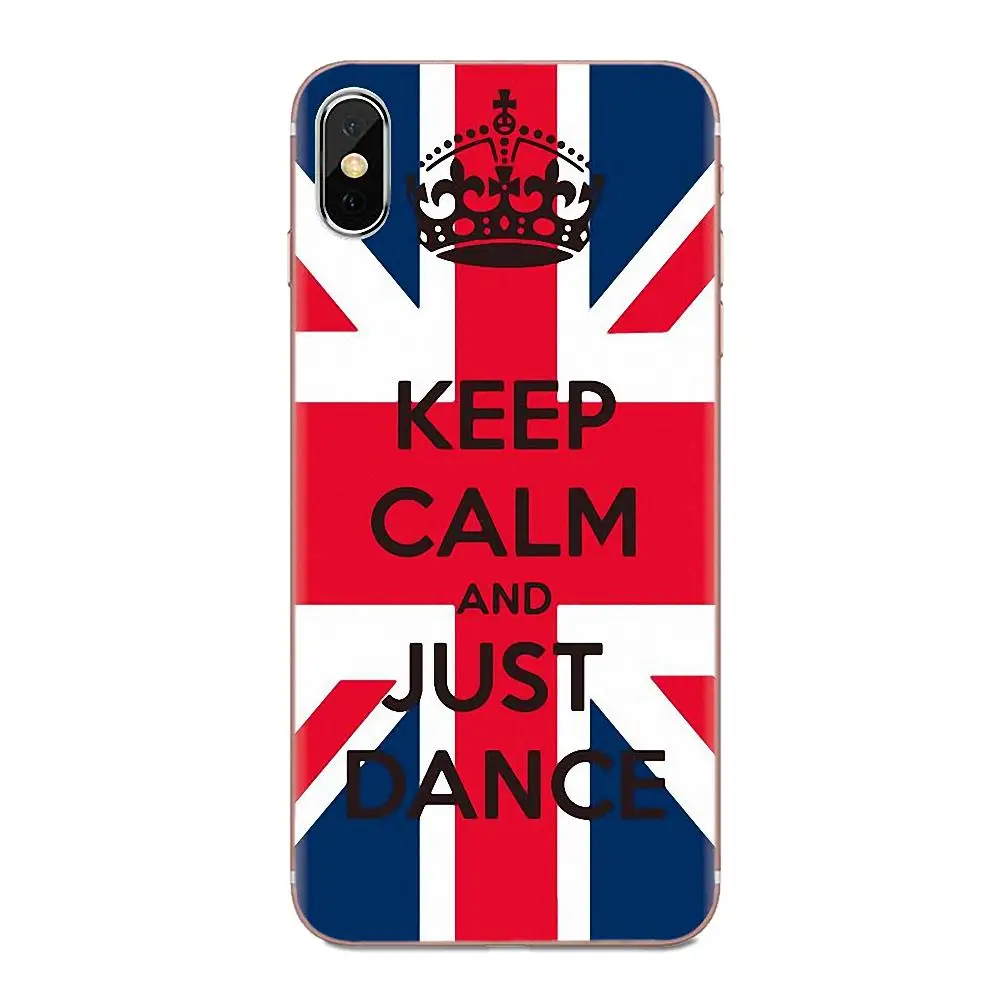 Для LG K50 Q6 Q7 Q8 Q60 X power 2 3 Nexus 5 5X V10 V20 V30 V40 Q Stylus TPU чехол для телефона Keep Calm And Just Dance