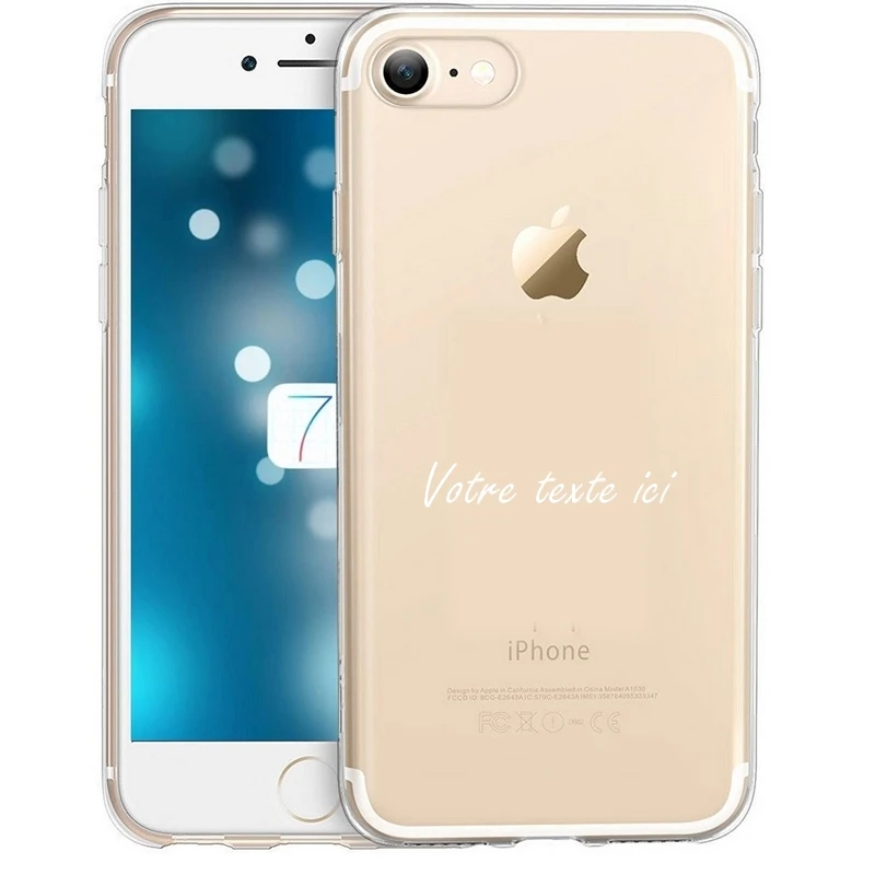 Чехол для Iphone 6 6S personnalisee texte blanc | Мобильные телефоны и аксессуары
