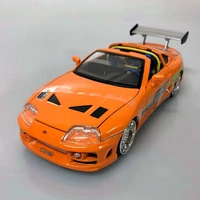 jada 124 scale classic car model toyota supra diecast metal car model toy for collectiongiftkidsdecoration