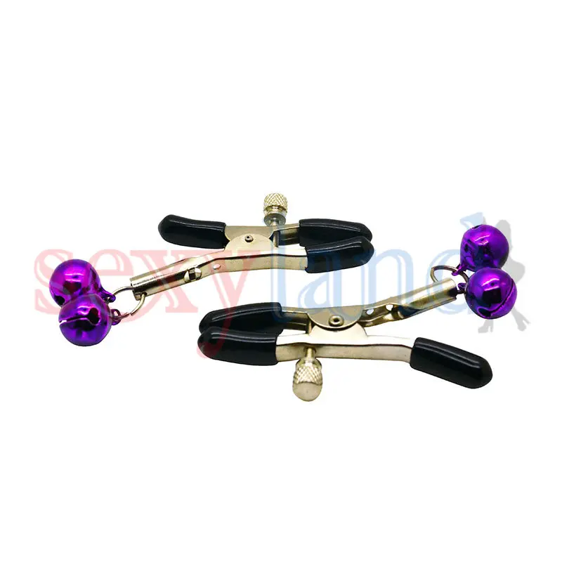 Сексуальные эротические Фетиш кольцо колокольчик застежки для сосков женщин