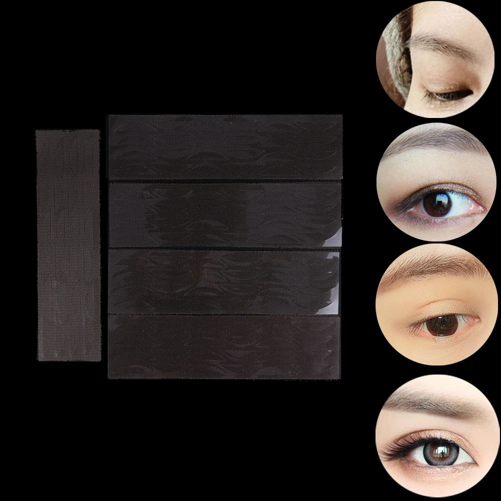 Горячая Распродажа 5 листов/120 шт. двойные наклейки на веко без клея сетчатая