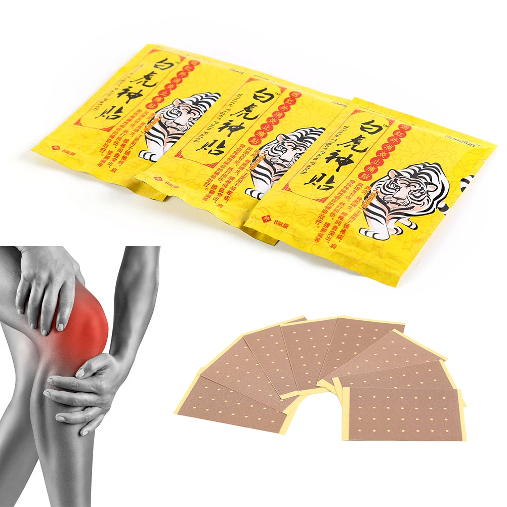 

8Pcs/Lot Chinese Back Pain Plaster Neck Pain Relief Health Care Medicated Pain Patch hot sale Pain Relief Patch Good To Use