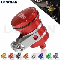 motorcycle aluminum rear oil cup brake fluid reservoir clutch tank for honda cb125f cb 125 f 2016 all year accessories