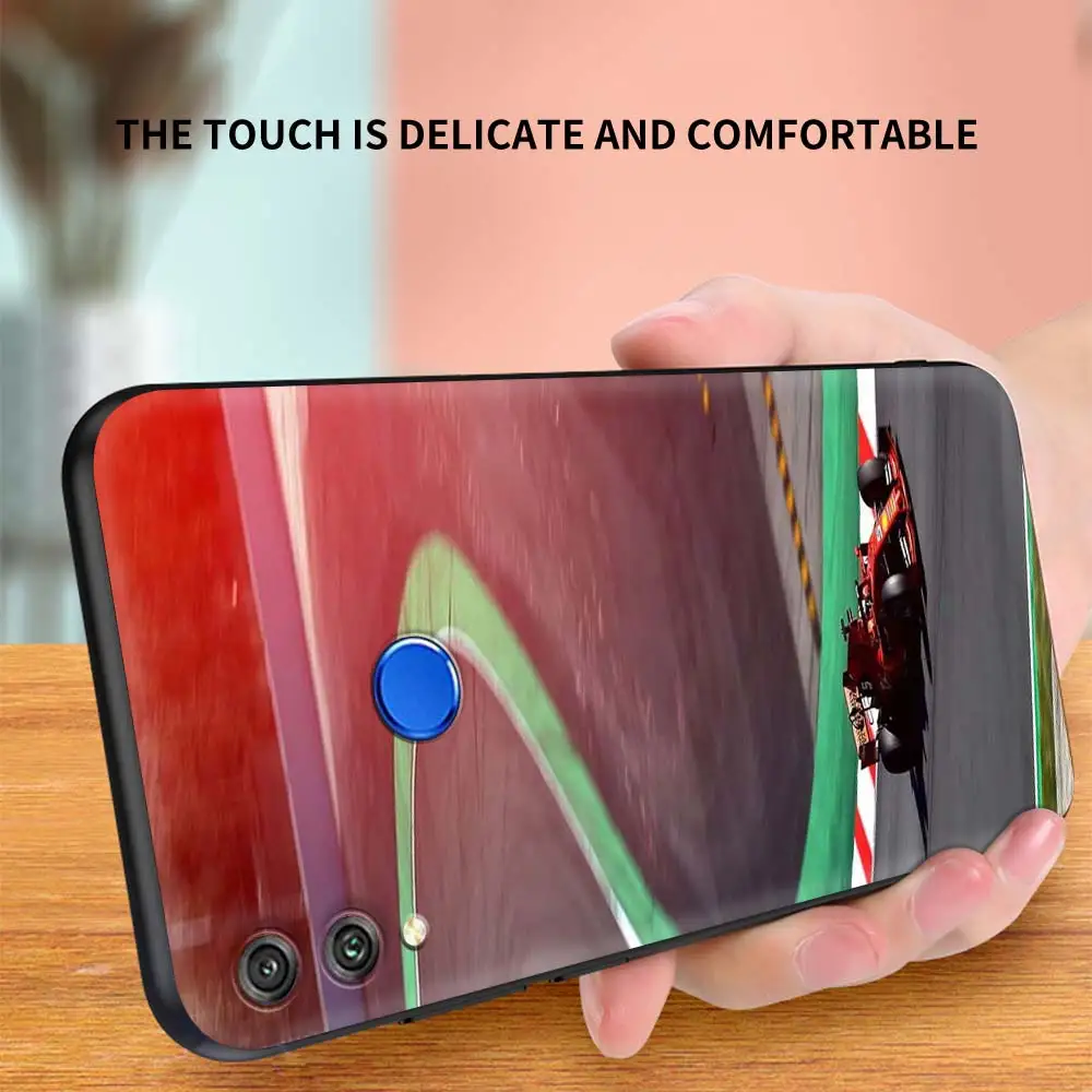 

Sports Car Luxury Soft Case for Honor 9X Pro 9S 8X 8S 10 20 Lite 30i Play 9A X10 20E 30S Black Silicon Phone Cover Shell Cell