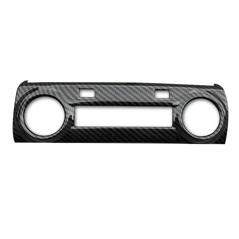 Carbon Fiber Central Console AC Switch Panel Cover Trim Decoration for Hyundai Encino Kona 2018-2021 | Автомобили и мотоциклы