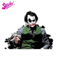 sticky joker funny anime car sticker decal decor cover scratches rear windshield 3d motorcycle off road laptop