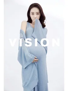 Dvotinst женский реквизит для фотосъемки вязаные синие платья для досуга для беременных платье на бретельках пальто для студийной фотосессии реквизит для фотосъемки