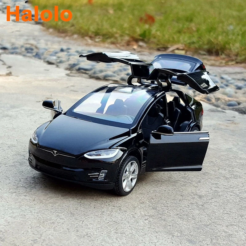Бесплатная доставка New1:32 Tesla модель X MODEL3 брелок для автомобильных ключей