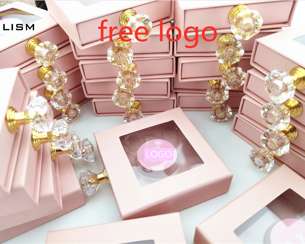 100 шт. в коробке оптовая продажа футляр для мраморных ресниц искусственные 3d