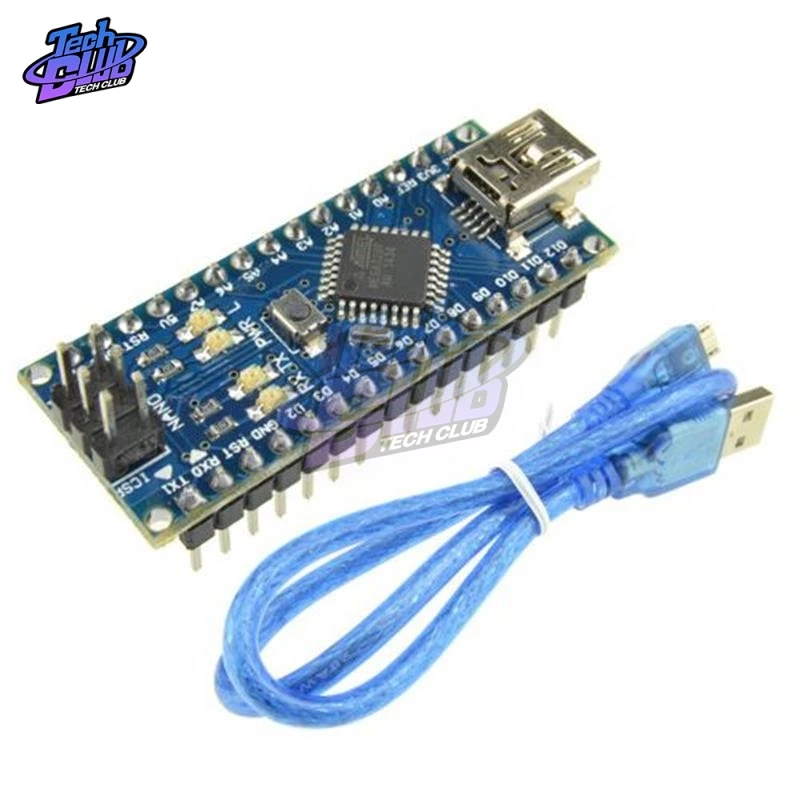 Контроллер Nano 3 0 совместимый с arduino nano CH340 USB драйвер кабелем NANO V3.0 ATMEGA328P|Детали и