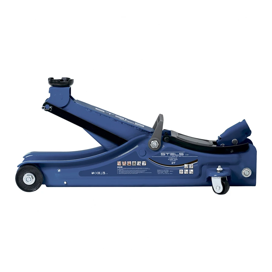 Домкрат подкатной STELS 51130 (Грузоподъемность 2 т высота подхвата 8 см подъема 38
