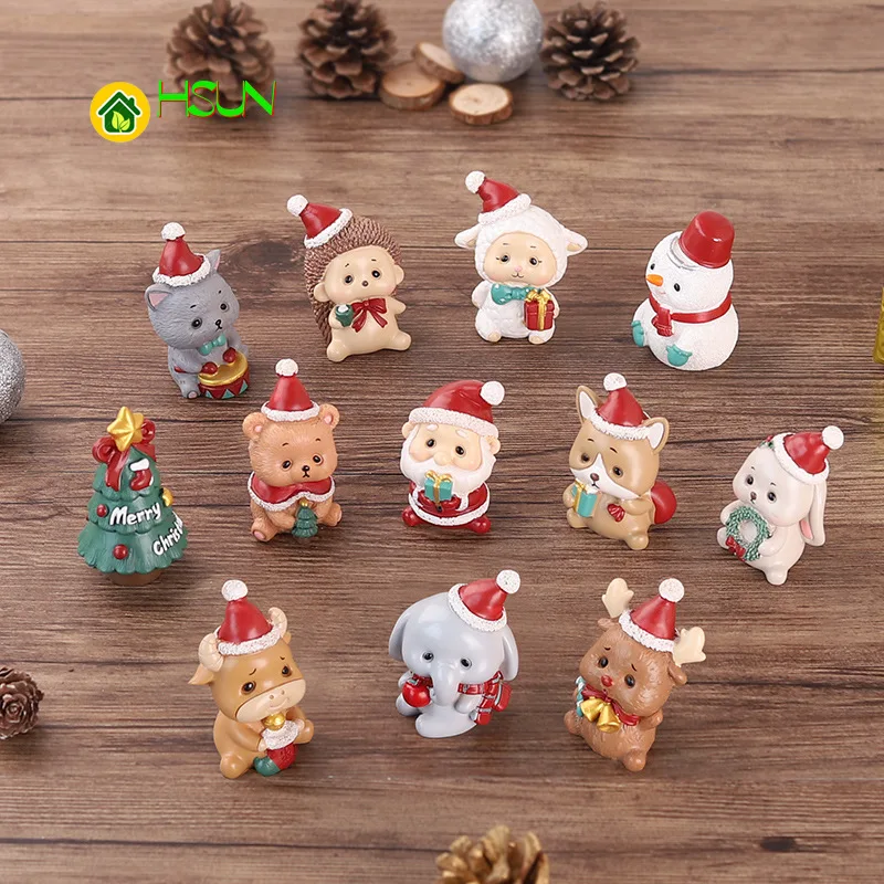 Рождественское украшение для стола ручная работа Подарочный мультяшный Милый