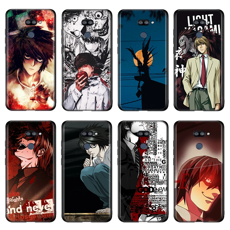 

Anime death note For LG K22 K71 K61 K51S K41S K30 K20 2019 Q60 V60 V50 V40 V35 V30 G8 G8S G8X ThinQ Phone Case