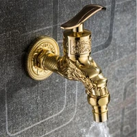 antique bathroom wall mount sink basin cold water faucet tap outdoor garden hose faucet mop sink tap washing machine wall tap