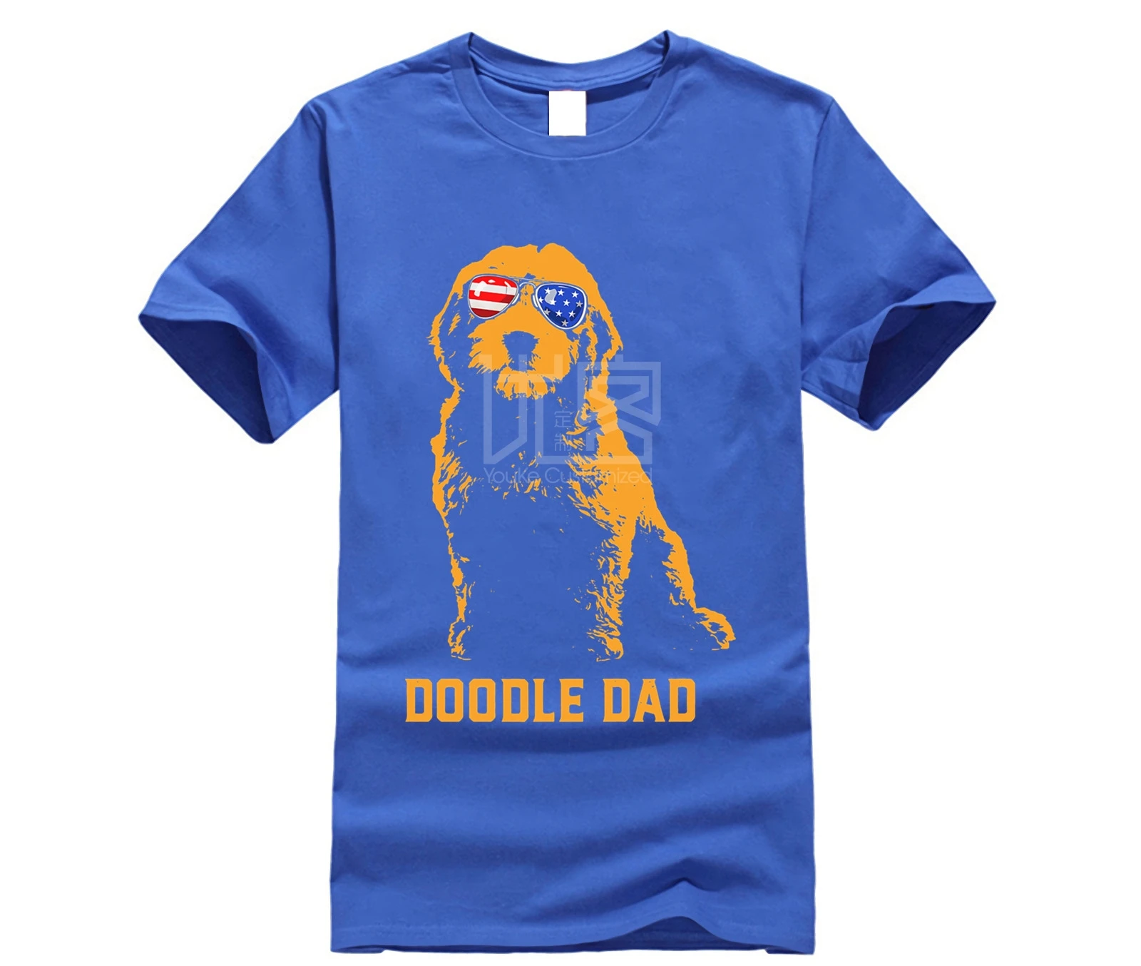 Брендовая мужская рубашка Мужская винтажная футболка с надписью s Doodle Dad | одежда