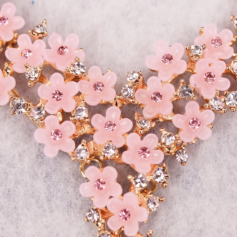 Комплект из колье и серёг в богемном стиле|Ювелирные наборы| |