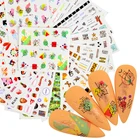 1 шт. водная наклейка s для ногтей смешанные цветы переносные слайдеры наклейки для ногтей Обертывания DIY Наклейки для декора маникюра аксессуары